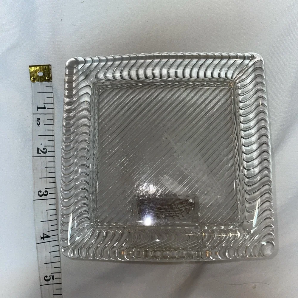 Mikasa clear glass